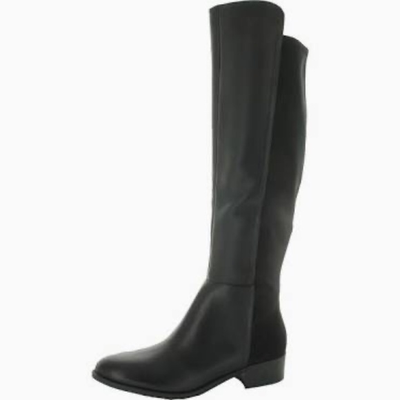 Nine West Black Over the Knee Boots Size 7 1/2M - Picture 1 of 13